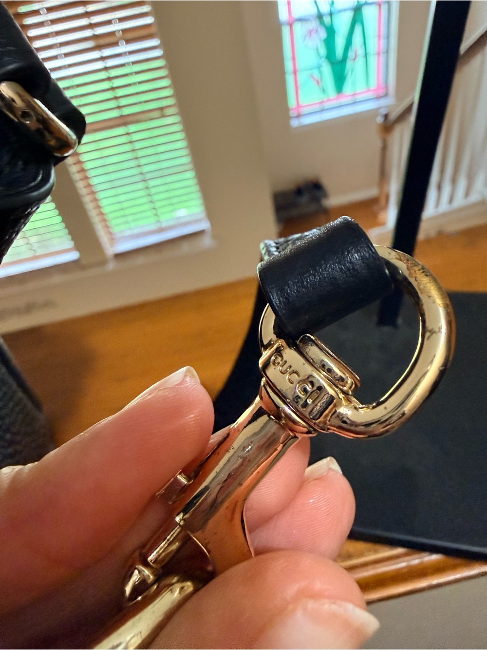 Gucci Soho Black Leather Tote - Picture 4 of 16